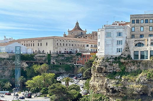The port of Mahon, Menorca